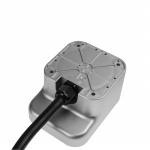 greencell LadeBox Elbil med Udtag EV15RFID Typ2 22kW 32A LCD Sort IP66 RFID