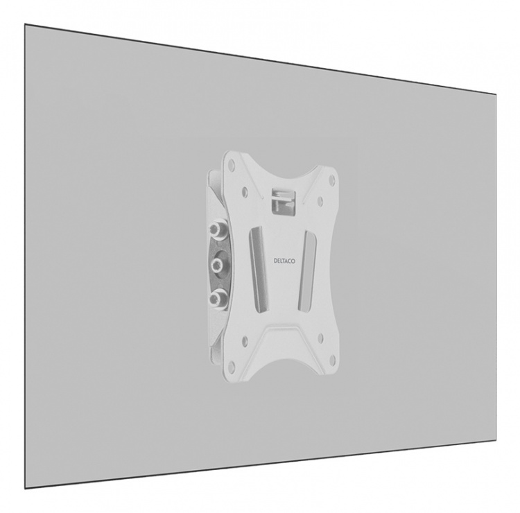 DELTACO OFfice Wall mount Tablet VESA 75x75, 100x100 White