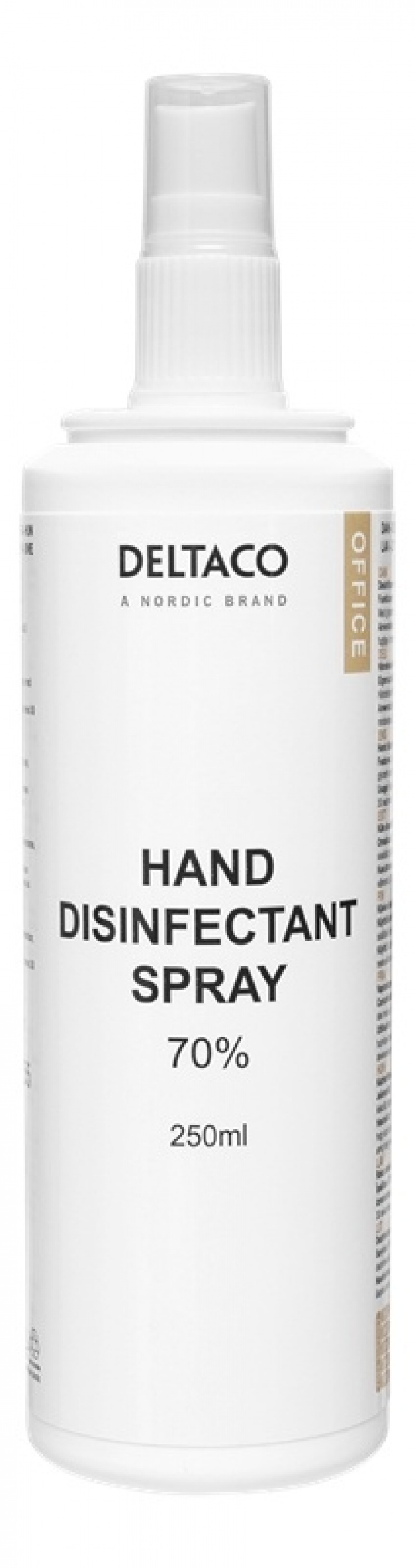 DELTACO Hand disinfectant liquid, 250 ml DELTACO Hand disinfectant liquid, 250 ml