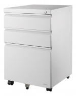 DELTACO Cabinet on wheels with lock, 3 drawers DELTACO Cabinet on wheels with lock, 3 drawers