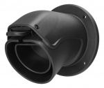 DELTACO e-Charge, holder for type 2 connector, angled