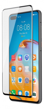 DELTACO screen protector for Huawei P40 Pro, 2.5D glass, full screen