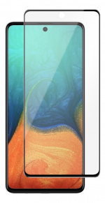 DELTACO screen protector, Samsung A71/Note10 Lite, 2.5D full glass