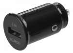 DELTACO 12/24 V USB car charger with compact size and 1x USB-A port, 2 DELTACO 12/24 V USB car charger with compact size and 1x USB-A port, 2