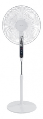 Nordic Home Floor fan with remote control, 40 cm, low noise level, tim