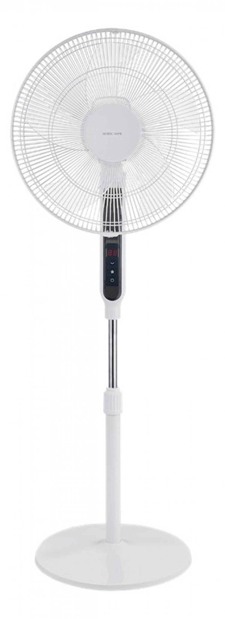 Nordic Home Floor fan with remote control, 40 cm, low noise level, tim