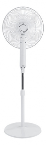 Nordic Home Floor fan with remote control, 40 cm, low noise level, tim