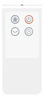 Nordic Home Floor fan with remote control, 40 cm, low noise level, tim