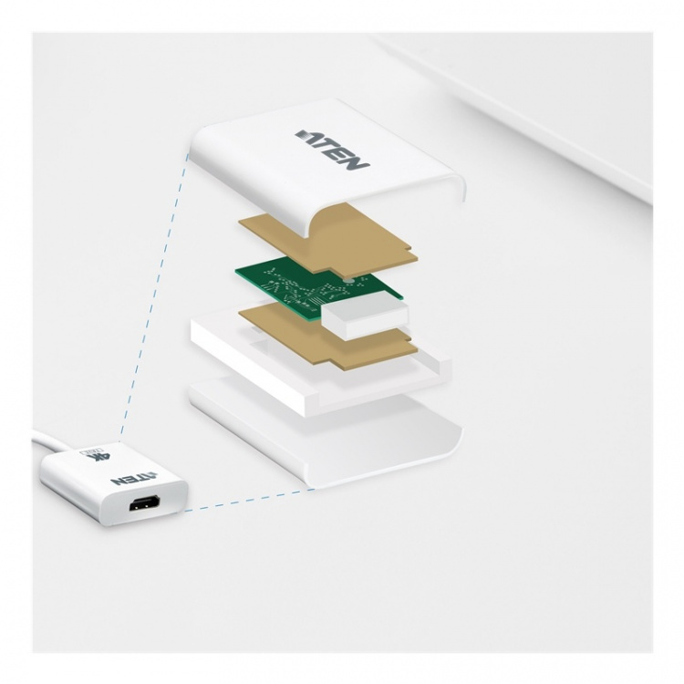 ATEN DisplayPort to True 4K HDMI Active Adapt ATEN DisplayPort to True 4K HDMI Active Adapt