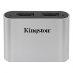 Kingston USB3.2 Gen1 Workflow Dual-Slot microSDHC/SDXC UHS-II Card Rea