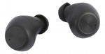 STREETZ Wireless in-ear earbuds with charging case, BT 5, TWS, black