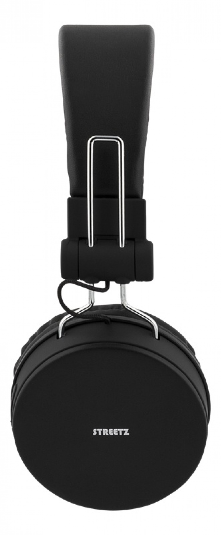 STREETZ Foldable on-ear BT headset, 3.5 mm, black