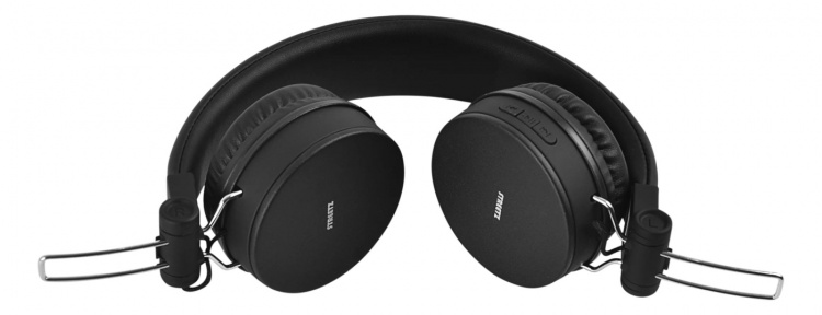 STREETZ Foldable on-ear BT headset, 3.5 mm, black