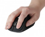 DELTACO Office ergonomic mouse, silent clicks, wireless 2.4G, 2400 DPI DELTACO Office ergonomic mouse, silent clicks, wireless 2.4G, 2400 DPI