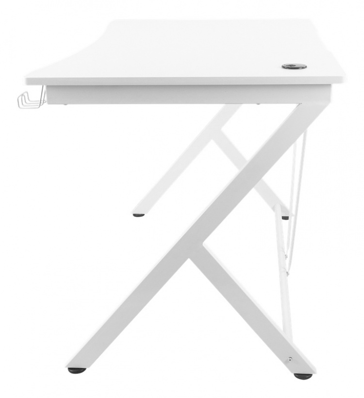 WHITE LINE WT85 Gaming desk, white
