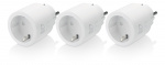 DELTACO SMART HOME strömbrytare, WiFi, 1xCEE 7/3, 10A, timer, 3-pack
