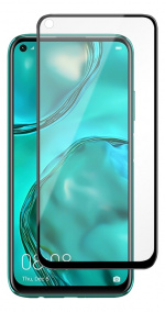 LDELTACO screen protector for Huawei P40 Lite, 2.5D glass, full scr