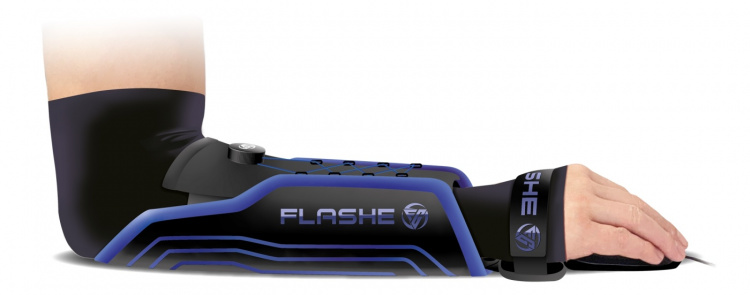 Flashe Gaming Glove Original edition, Size L, Blue