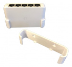 Winther UniFi Switch Flex Mini series wall-mount 3D printed white plas