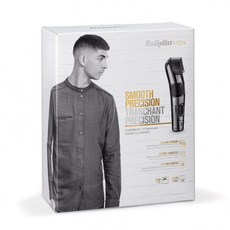 Babyliss Carbon Titanium E9 hårklipper Babyliss Carbon Titanium E9 hårklipper