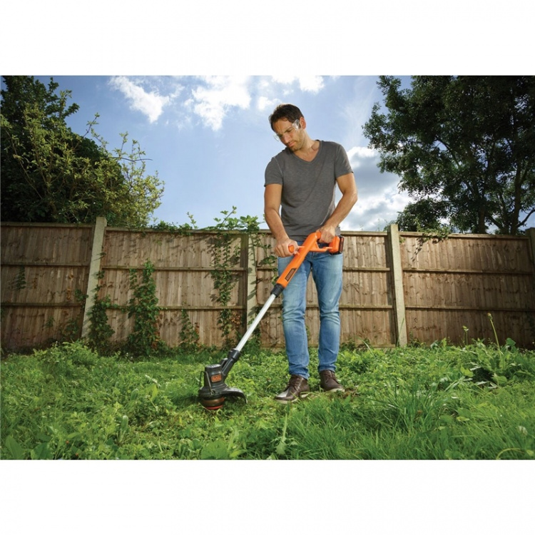 Black & Decker Grästrimmer 18V 25cm 2AH Batte