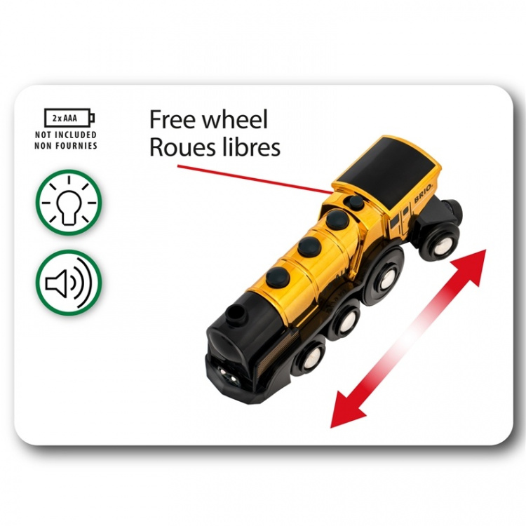 Brio 33630 Mighty Gold Action Locom