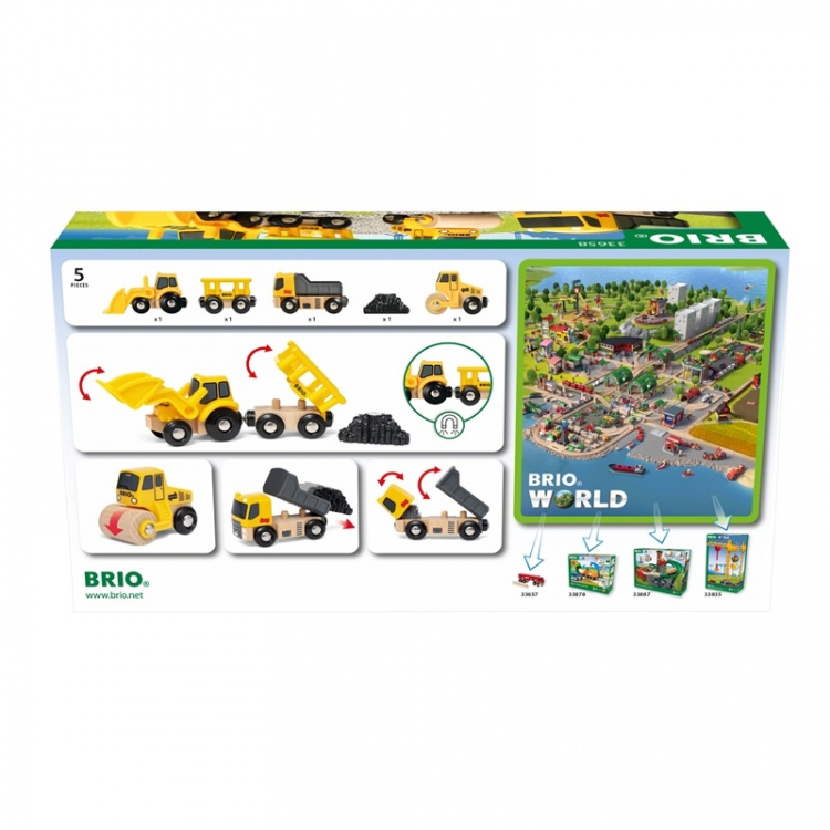 Brio 33658 Construction vehicles