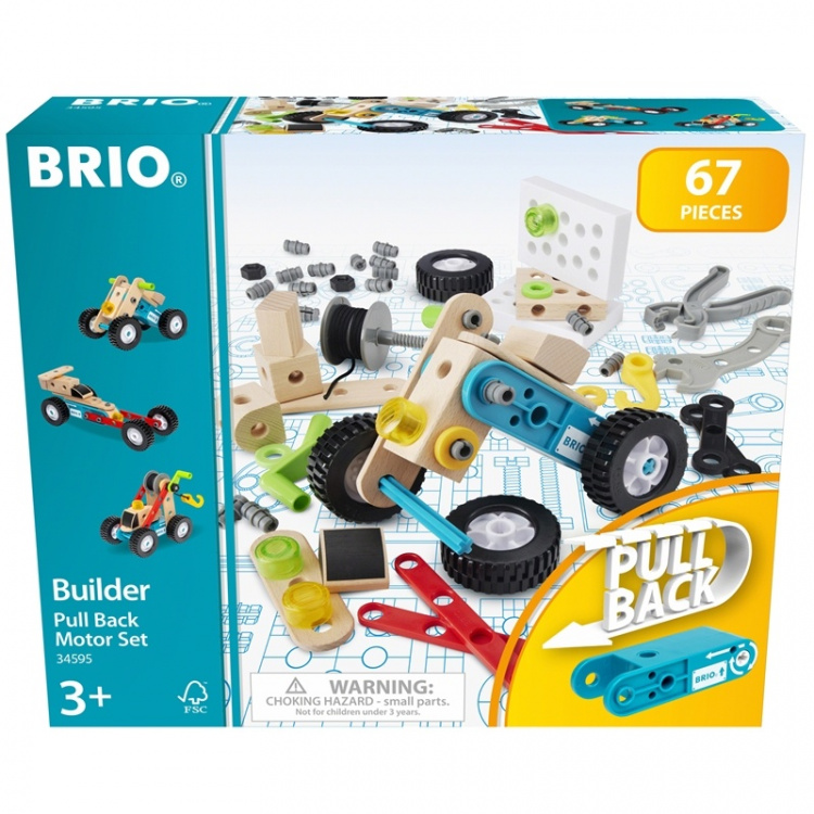 Brio 34595 Pull back Motor Set