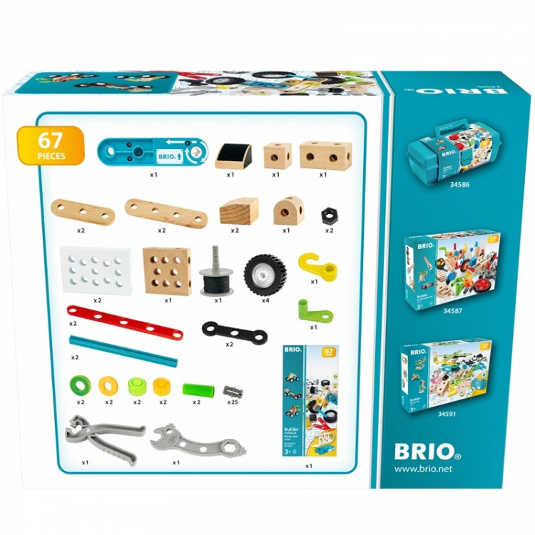 Brio 34595 Pull back Motor Set
