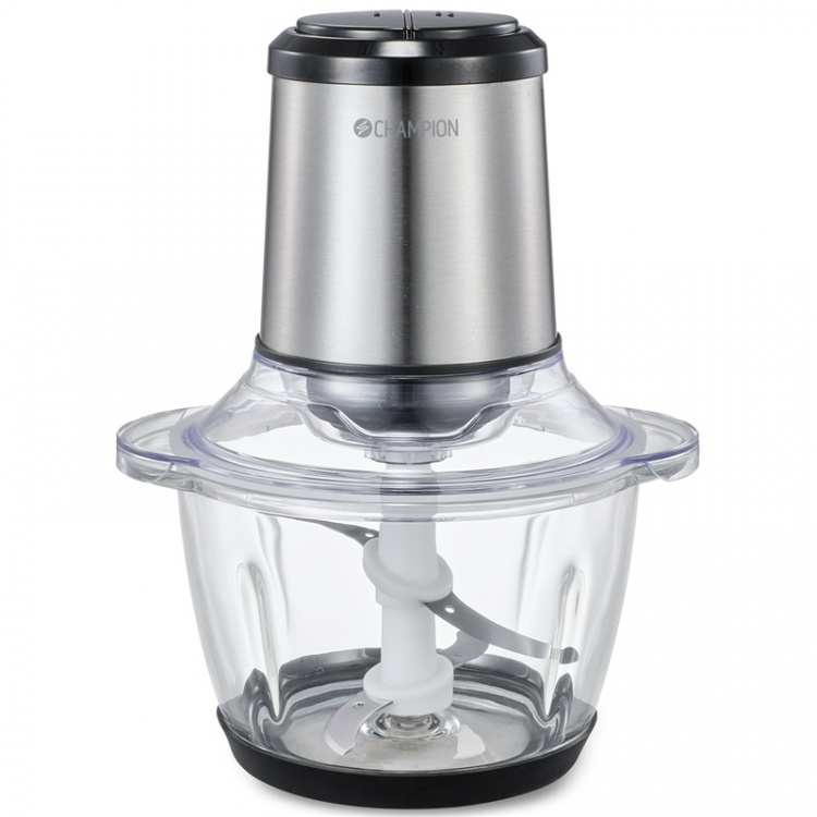 Champion Mini Chopper 1,2L 400W Glasskål MC310 Rustfrit stål Champion Mini Chopper 1,2L 400W Glasskål MC310 Rustfrit stål
