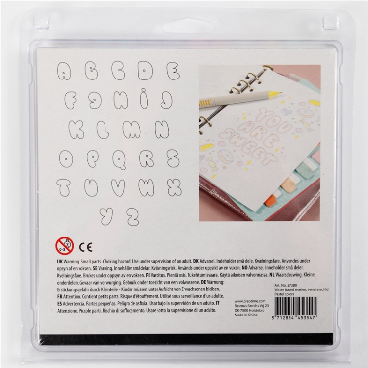 Colortime Sketch Marker pastellfärger