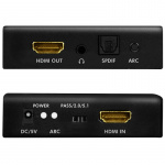 LogiLink HDMI Audio extractor 2/5.1CH 4