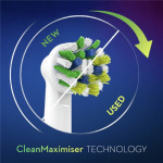 Oral B Cross Action 3+3+3s børstehoved Oral B Cross Action 3+3+3s børstehoved