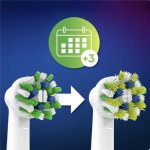 Oral B Cross Action 3+3+3s børstehoved Oral B Cross Action 3+3+3s børstehoved