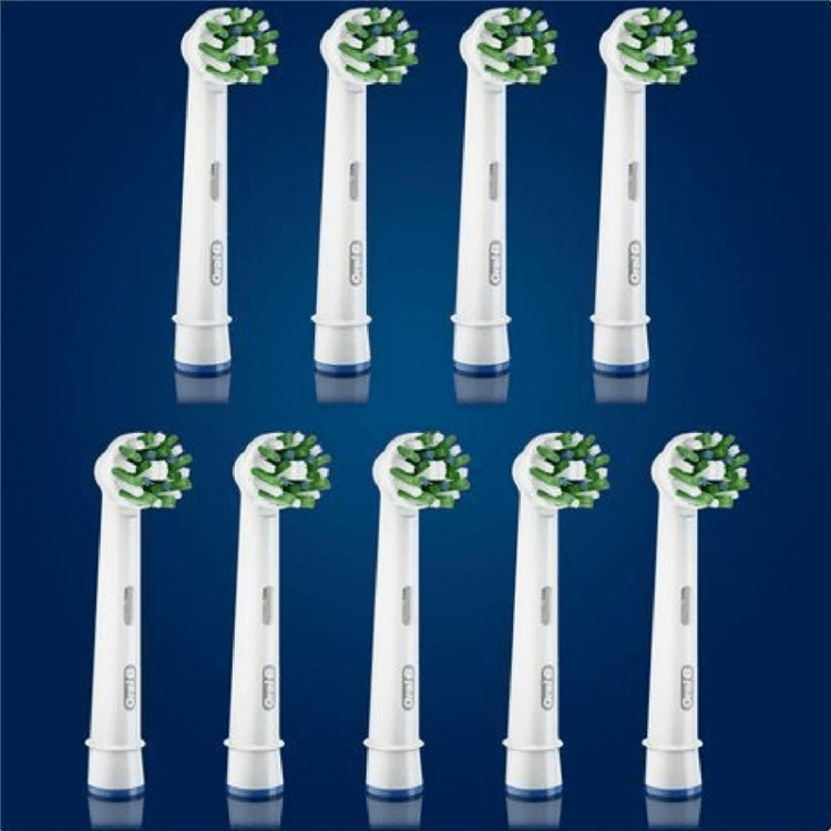 Oral B Cross Action 3+3+3s børstehoved Oral B Cross Action 3+3+3s børstehoved