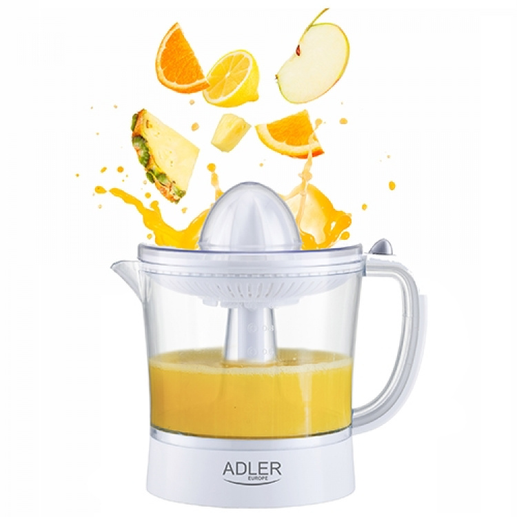 Adler Citruspresser inkl. målekande 1L, hvid