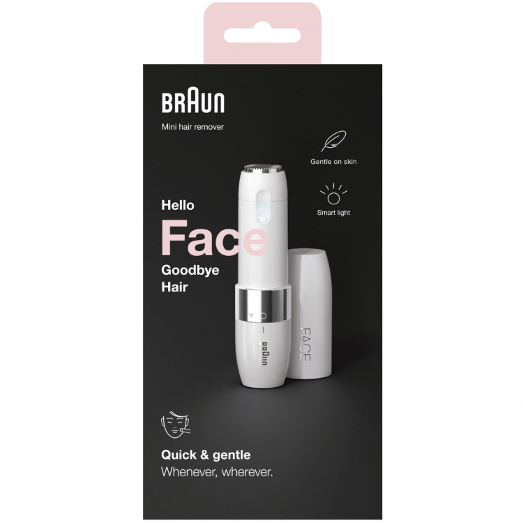 Braun Ansiktshårborttagare Face Mini Braun Ansiktshårborttagare Face Mini