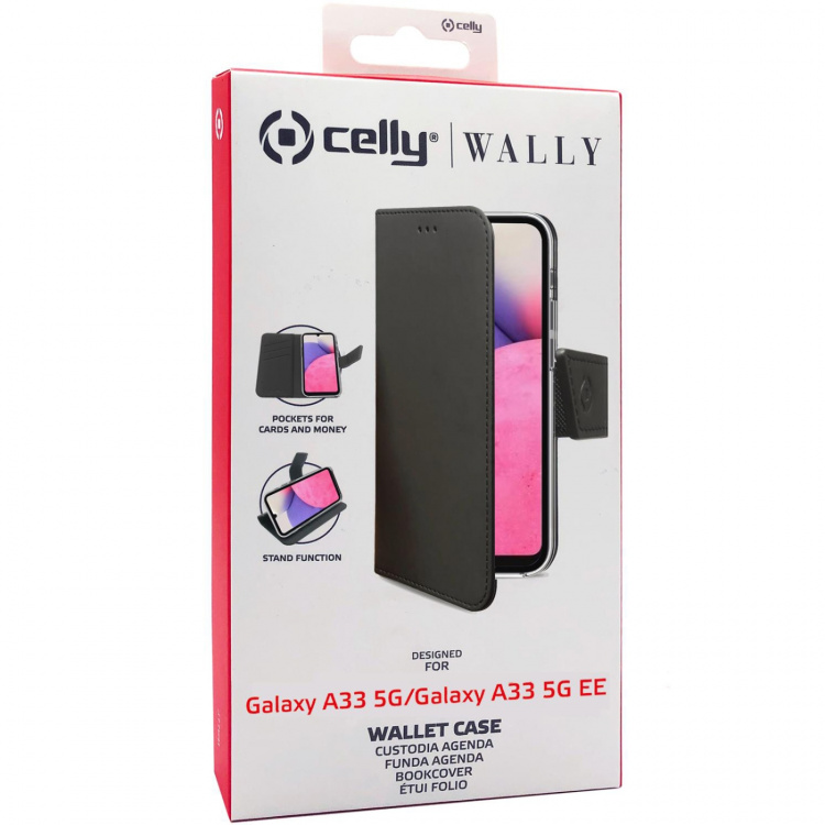 Celly Wallet Case Galaxy A33 5G / A3