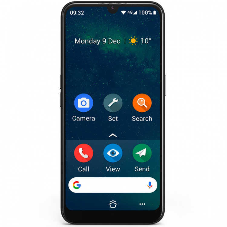 Doro 8110 4G Smartphone Sort/Grå