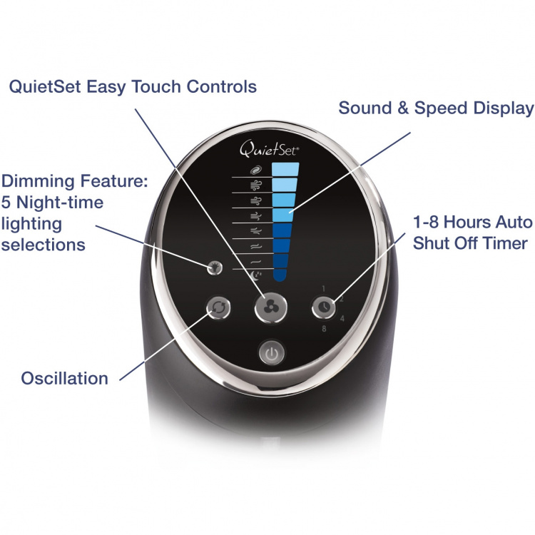 Honeywell Tornfläkt Quiet Oscilating HYF