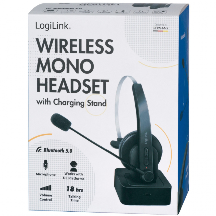 LogiLink Bluetooth-headset Mono inkl la LogiLink Bluetooth-headset Mono inkl la