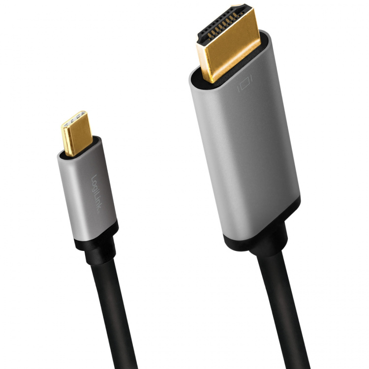 LogiLink USB-C -> HDMI 4K/60Hz Aluminiu