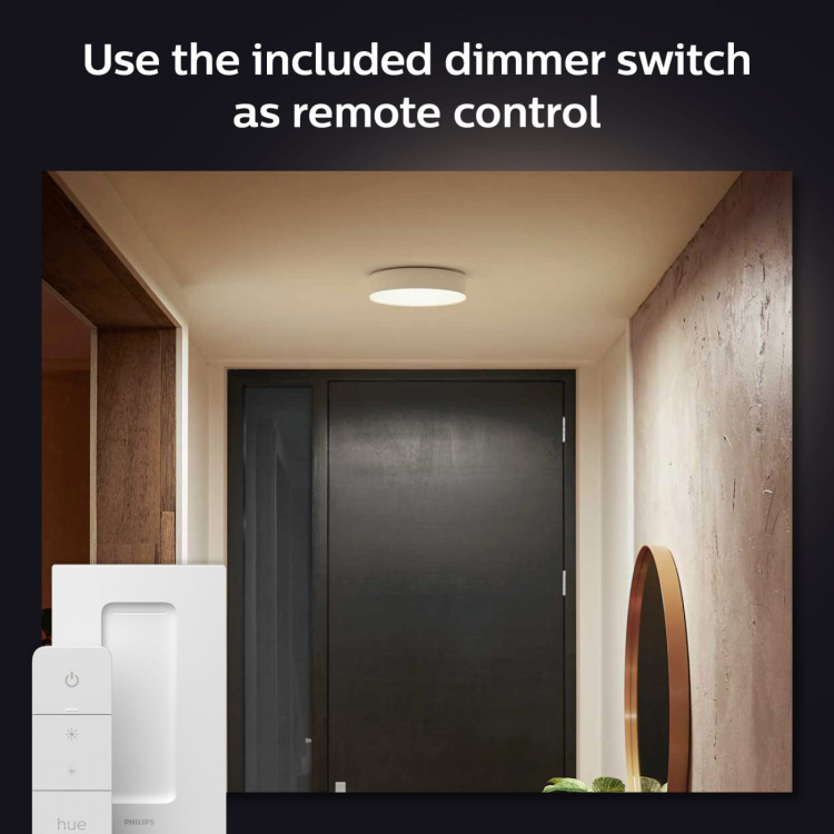 Philips Hue Enrave S Taklampa White Am Philips Hue Enrave S Taklampa White Am