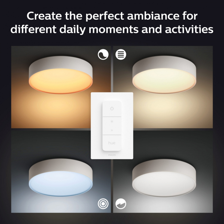 Philips Hue Enrave XL Taklampa White A
