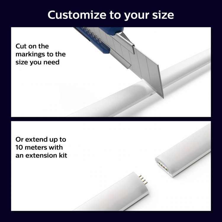 Philips Hue Gradient Lightstrip White/ Philips Hue Gradient Lightstrip White/