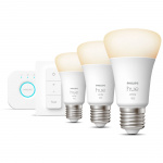 Philips Hue Startkit White 3 x E27 med Philips Hue Startkit White 3 x E27 med