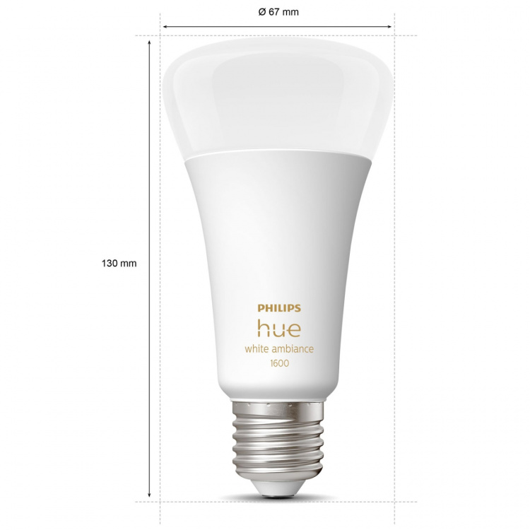 Philips Hue White Ambiance E27 1600lm