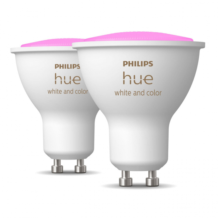 Philips Hue White and Color GU10 2-pac