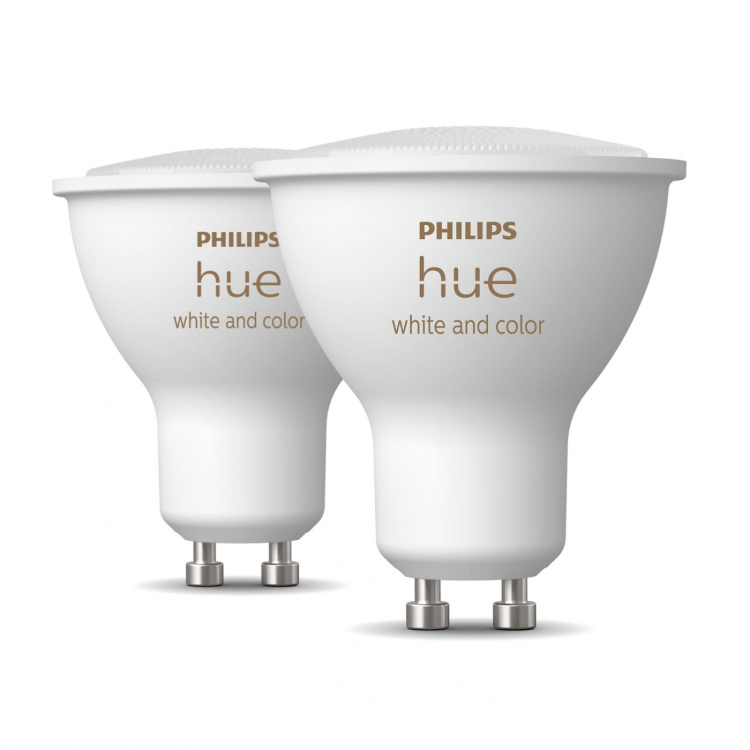 Philips Hue White and Color GU10 2-pac