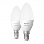 Philips Hue White E14 Kron 2-pack